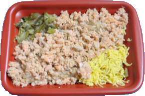 三色ごはん