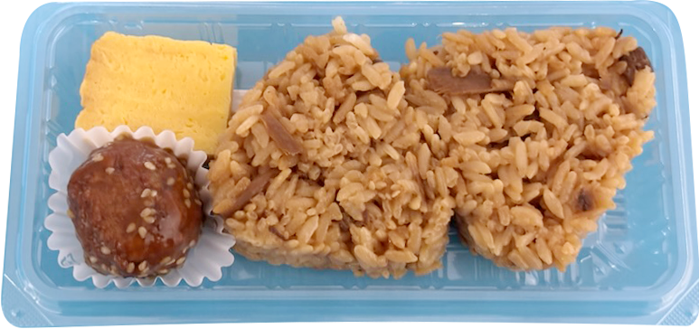 鶏飯おにぎりおかずセット